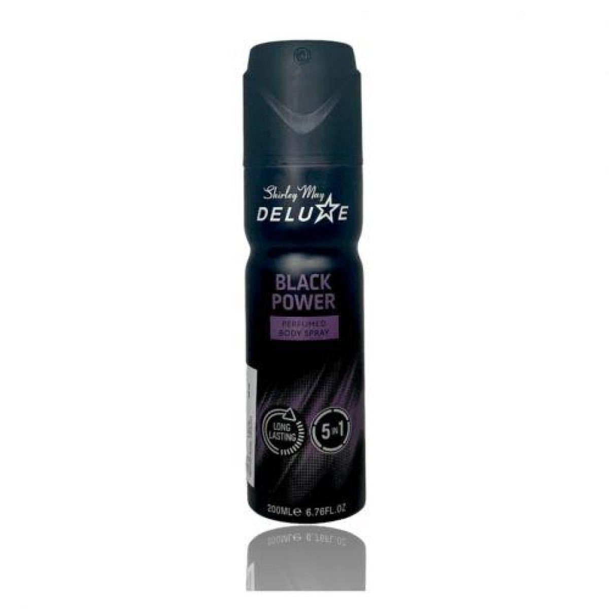 Deluxe Perfumed Body Spray Black Power