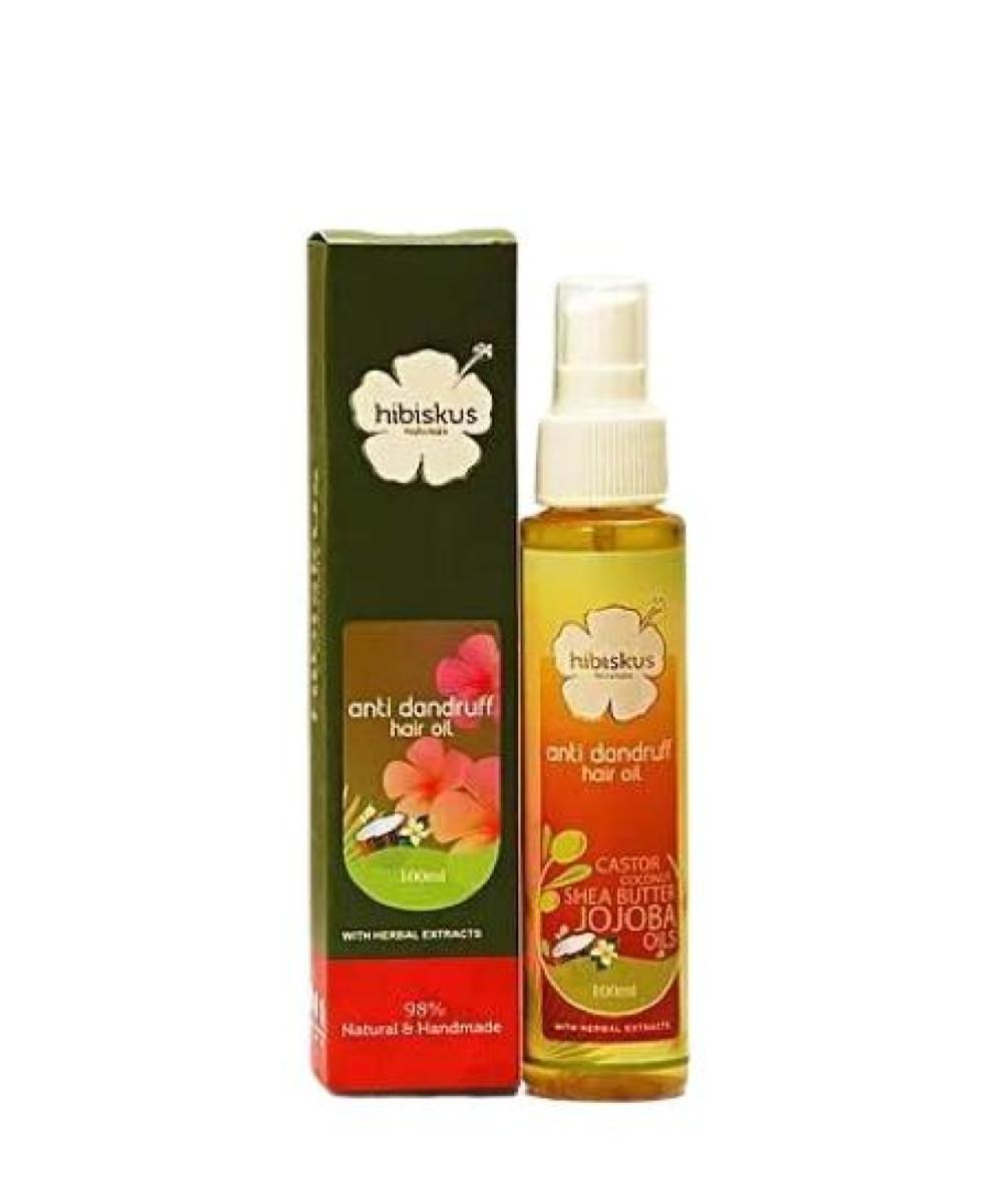 Anti-Dandruff Hair Oil With Herbal Extracts
