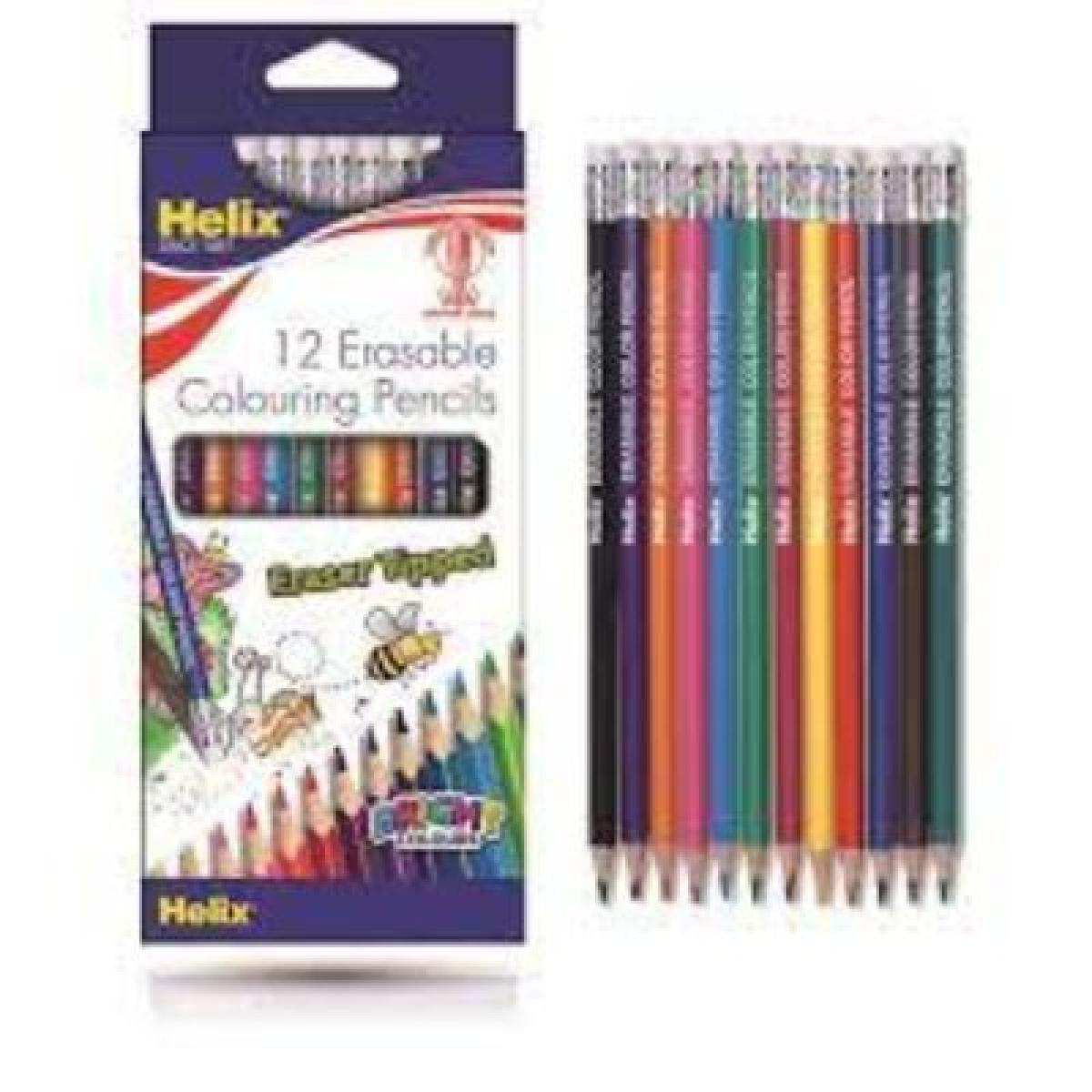 Erasable Colour Pencil x 12