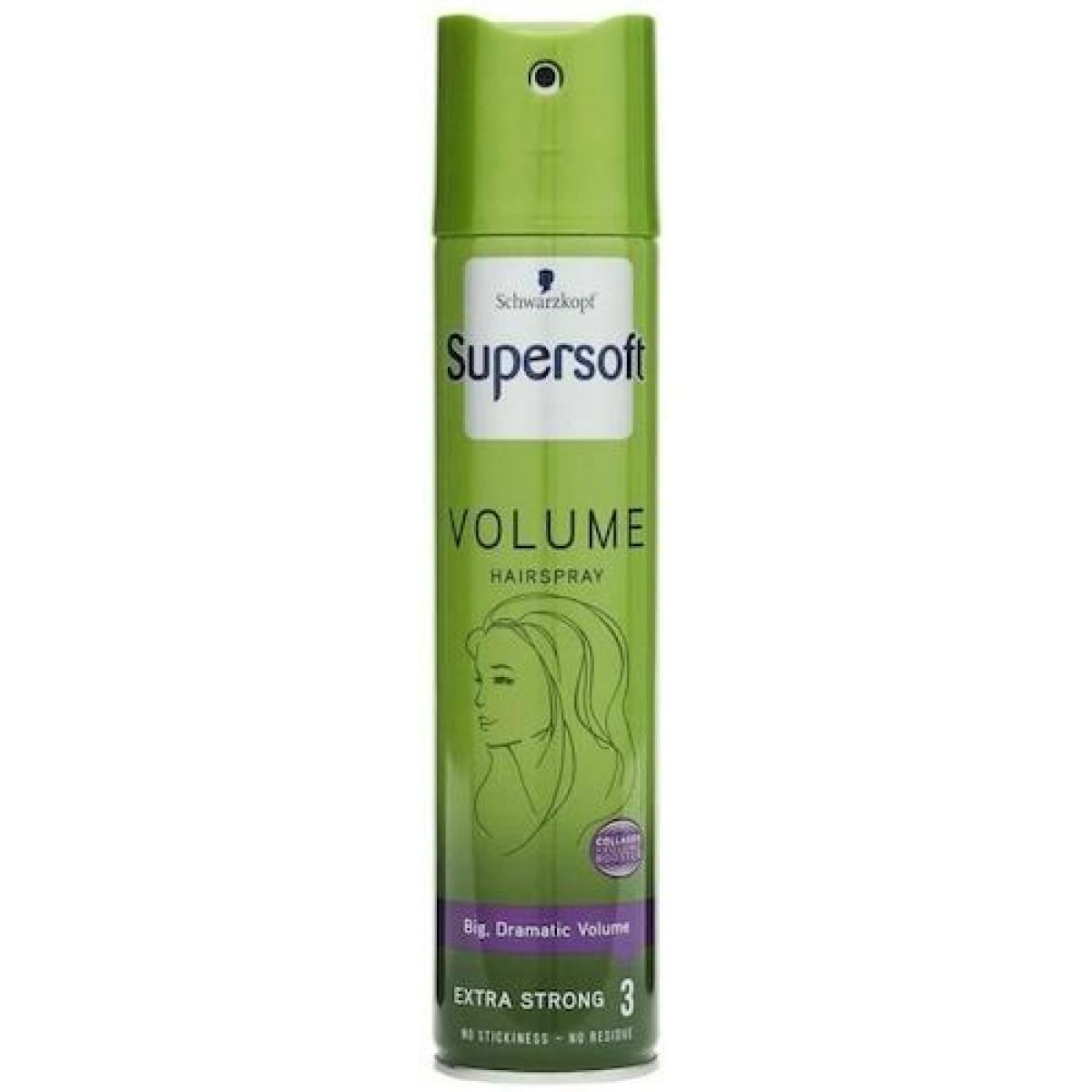 Supersoft Volume Hair Spray Extra Strong Hold No.3