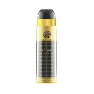 Louis Cardin Deodorant Spray Credible Noir