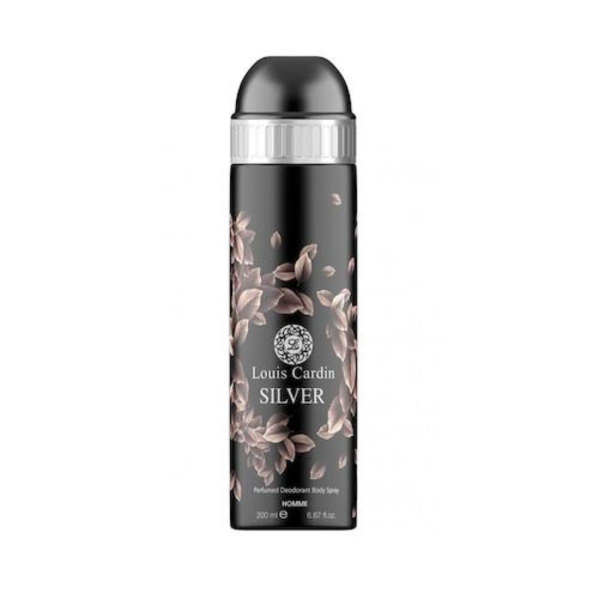 Louis Cardin Deodorant Spray Silver