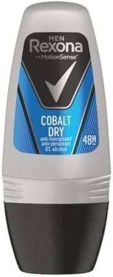 Anti-Perspirant/Transpirant Deodorant Roll On Men Cobalt Dry