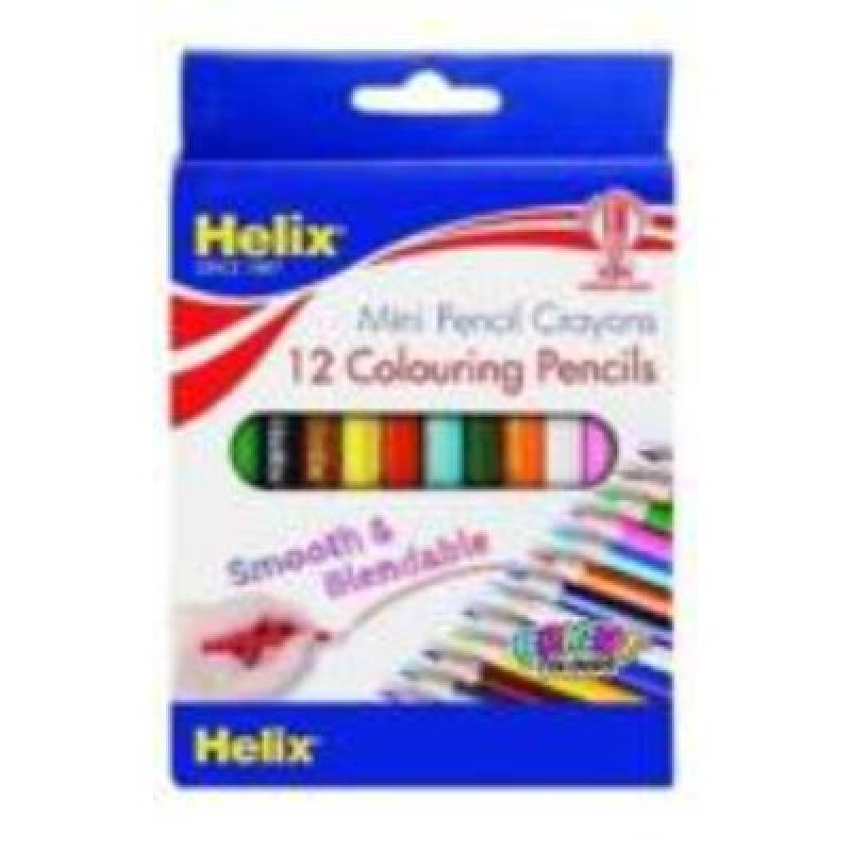 Oxford 3.5 Inches Colouring Pencils x12