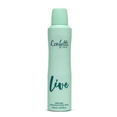 London Perfumed Deodorant Body Spray Live