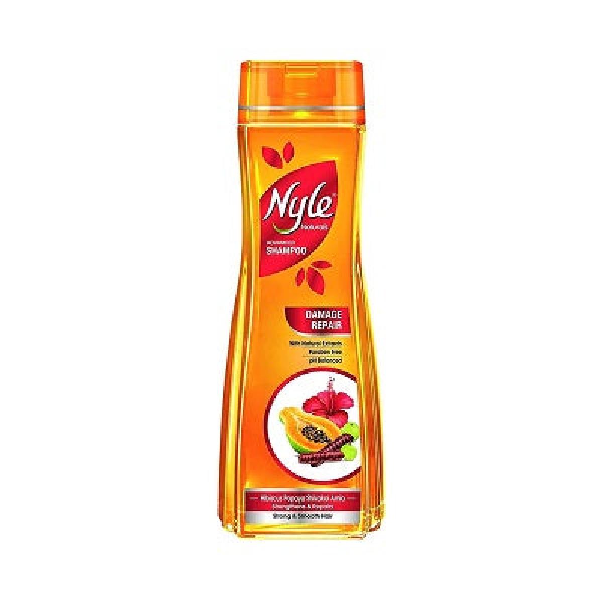 Damage Repair Shampoo Hibiscus Papaya Shikakai Amla