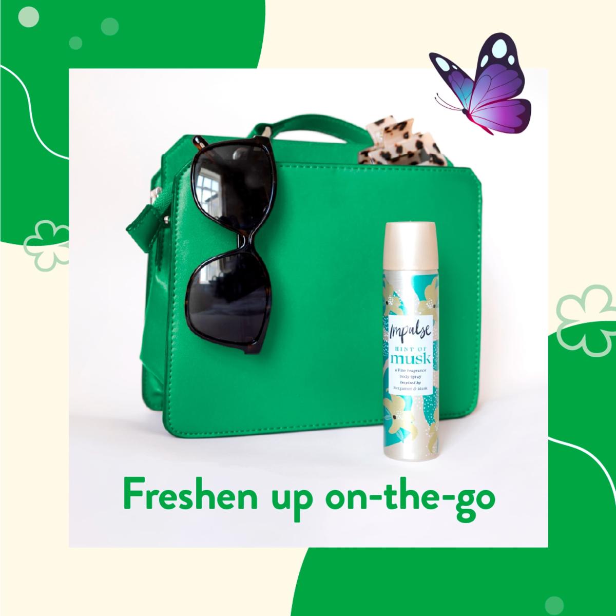 Hint Of Musk Body Spray Deodorant