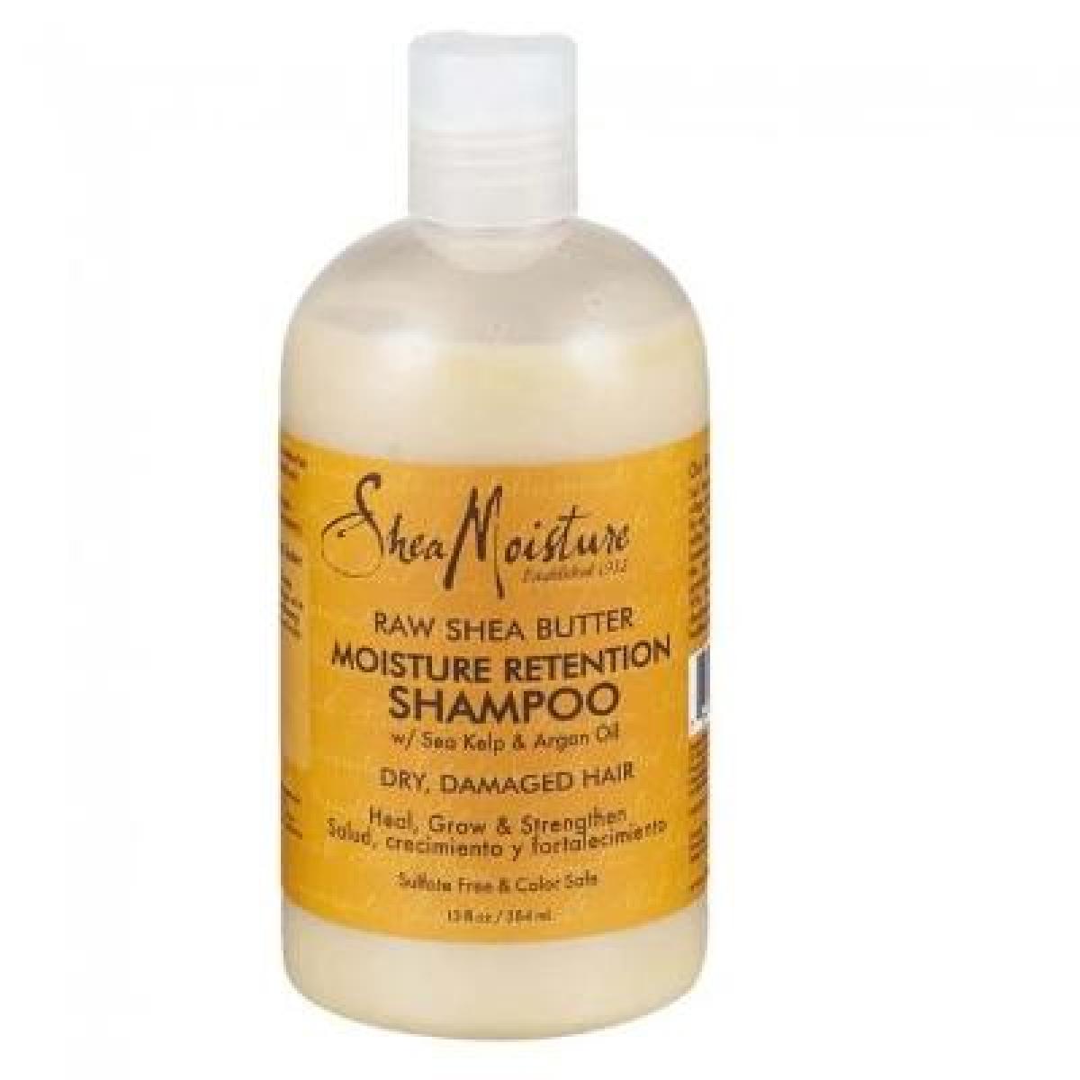 Retention Shampoo Raw. Shea Butter With Sea Kelp & Argan Oil