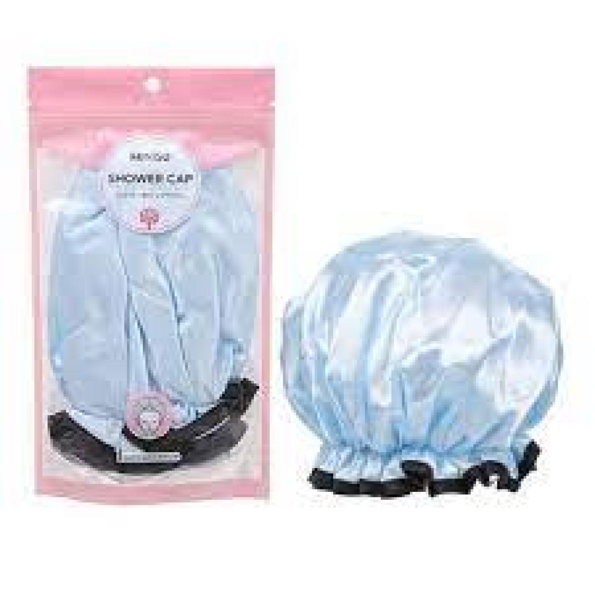 Satin Shower Cap - Blue