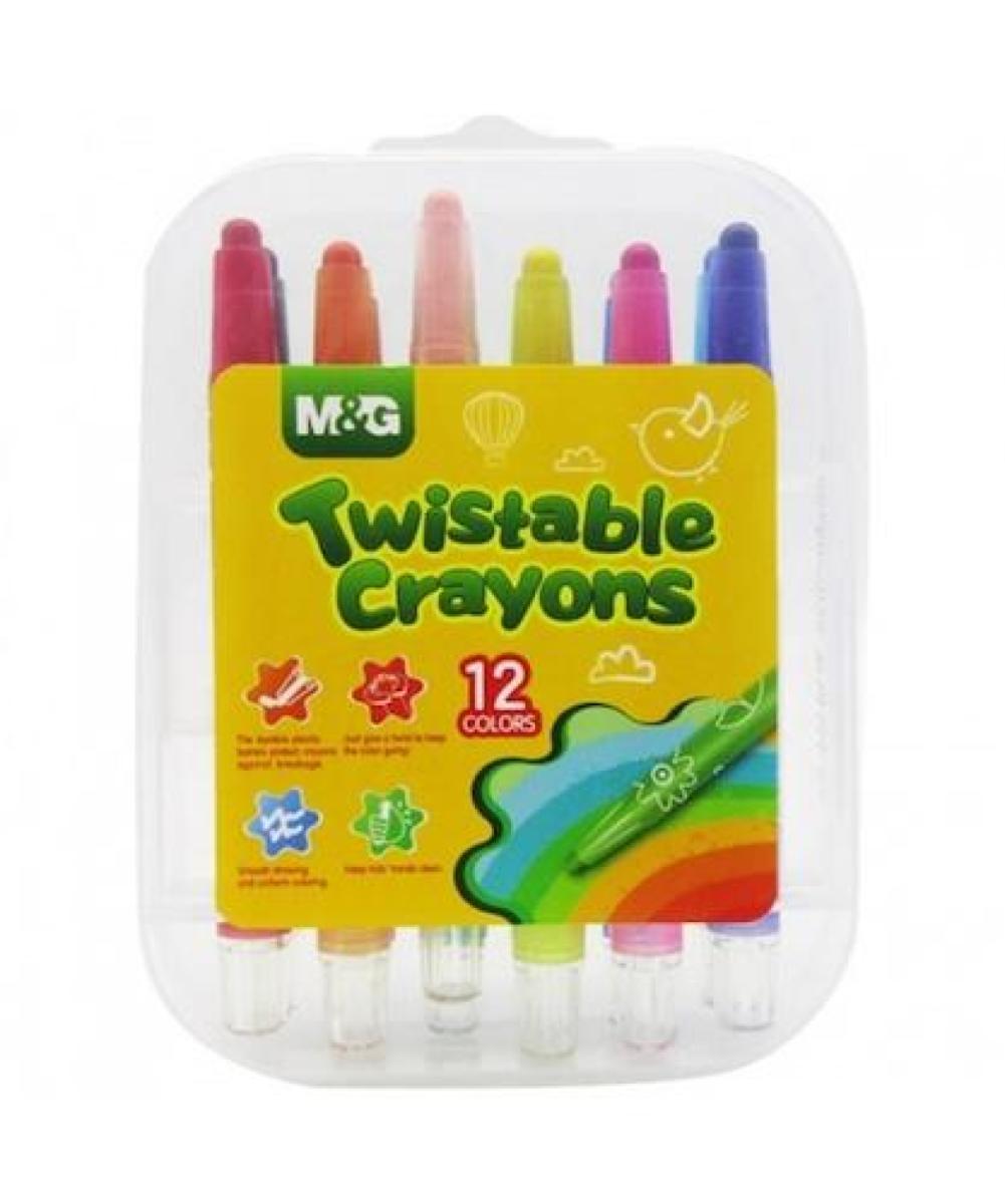 Twistable Crayon 12 Colours