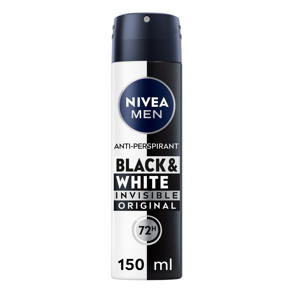 Men Black & White Original Anti-Perspirant Deodorant Spray