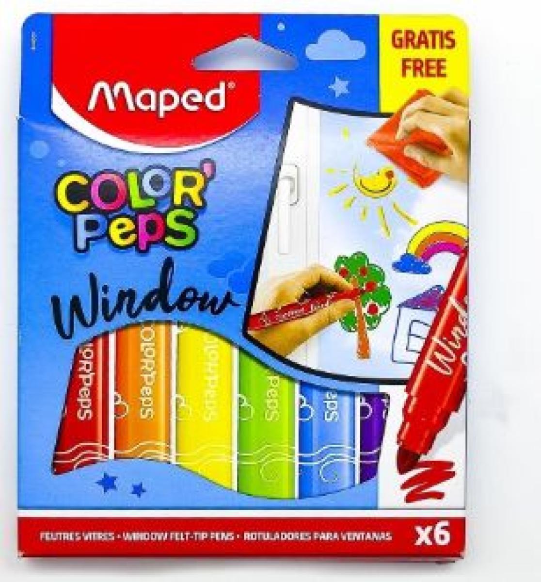 Windows Felt Pens x6