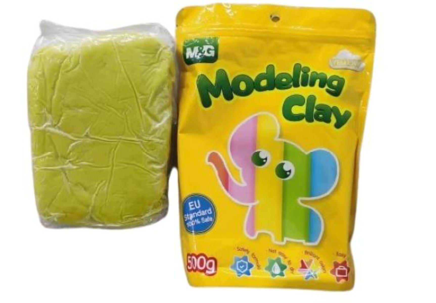 Modelling Clay Single Colour 500 g Opp Bag Package