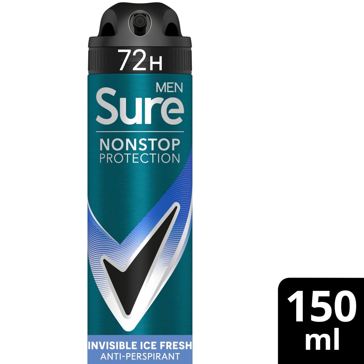 Men 72 Hour Invisible Ice Fresh Anti-Perspirant Deodorant