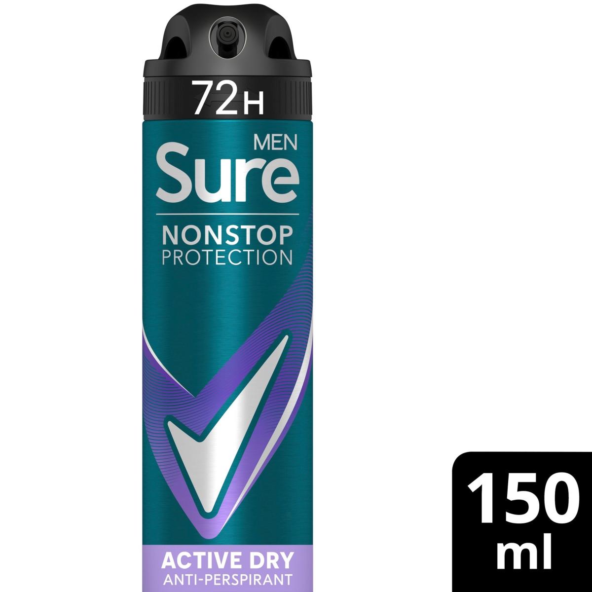 Men Active Dry 48 Hour Anti-Perspirant Deodorant