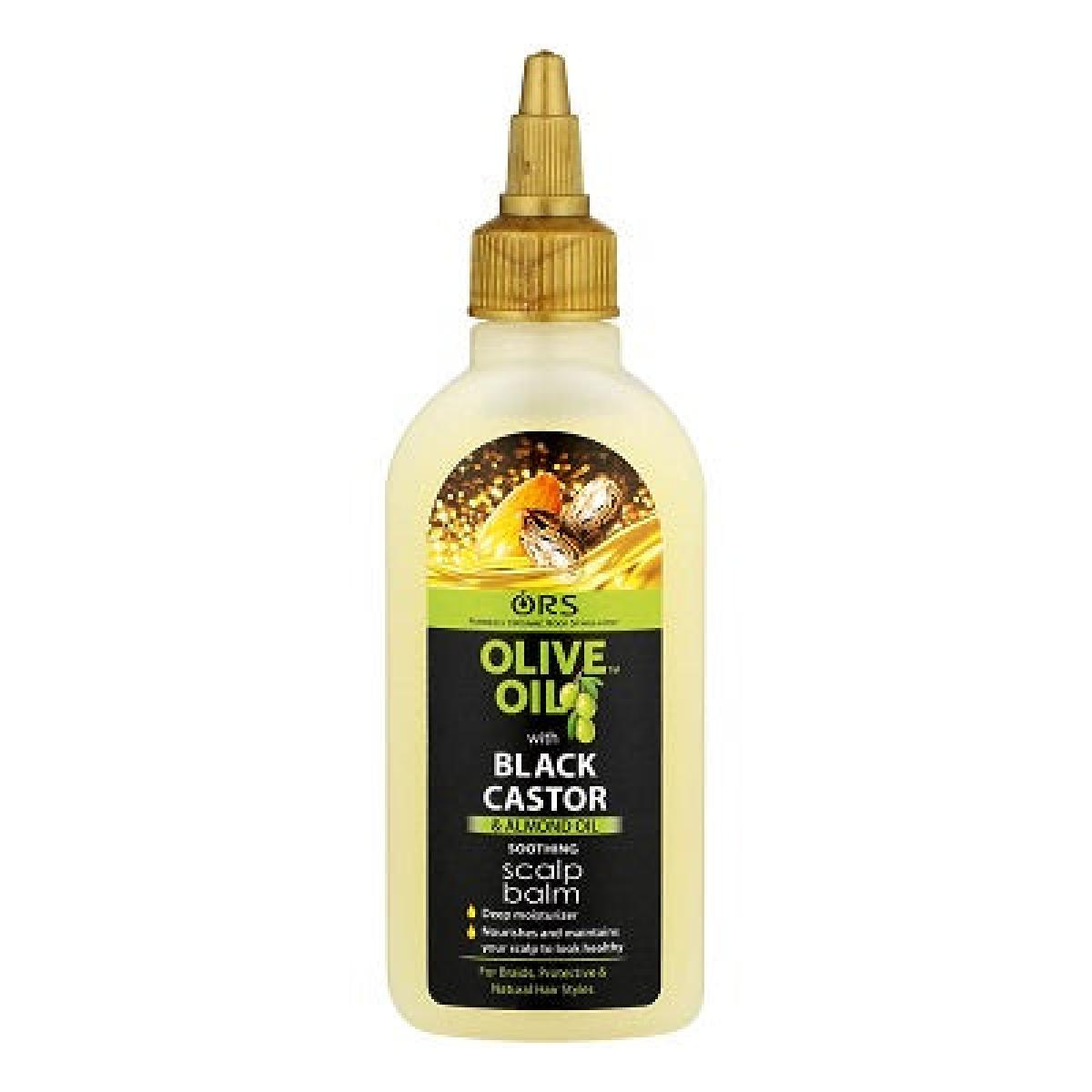 Olive Oil Scalp Balm With Black Castor & Almond Oil