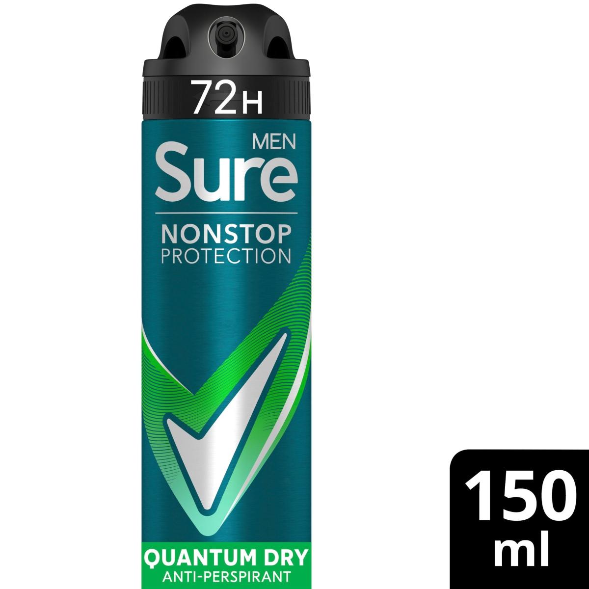 Men Quantum Dry 72 Hour Non-Stop Protection Anti-Perspirant Deodorant