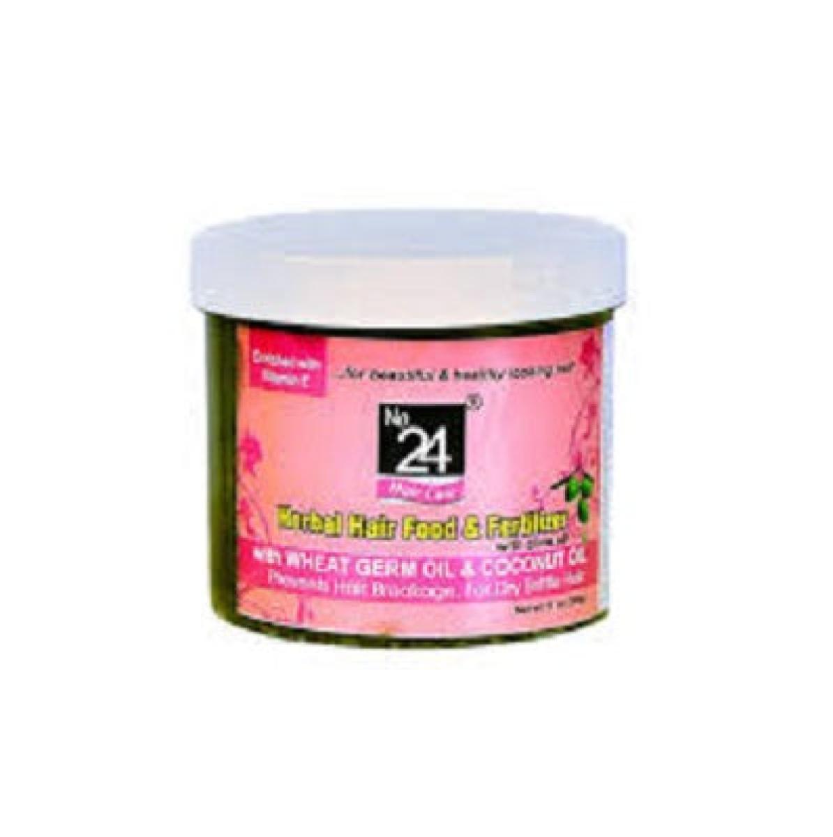 No. 24 Hair Care Herbal Hair Food & Fertilizer With Olive Oil