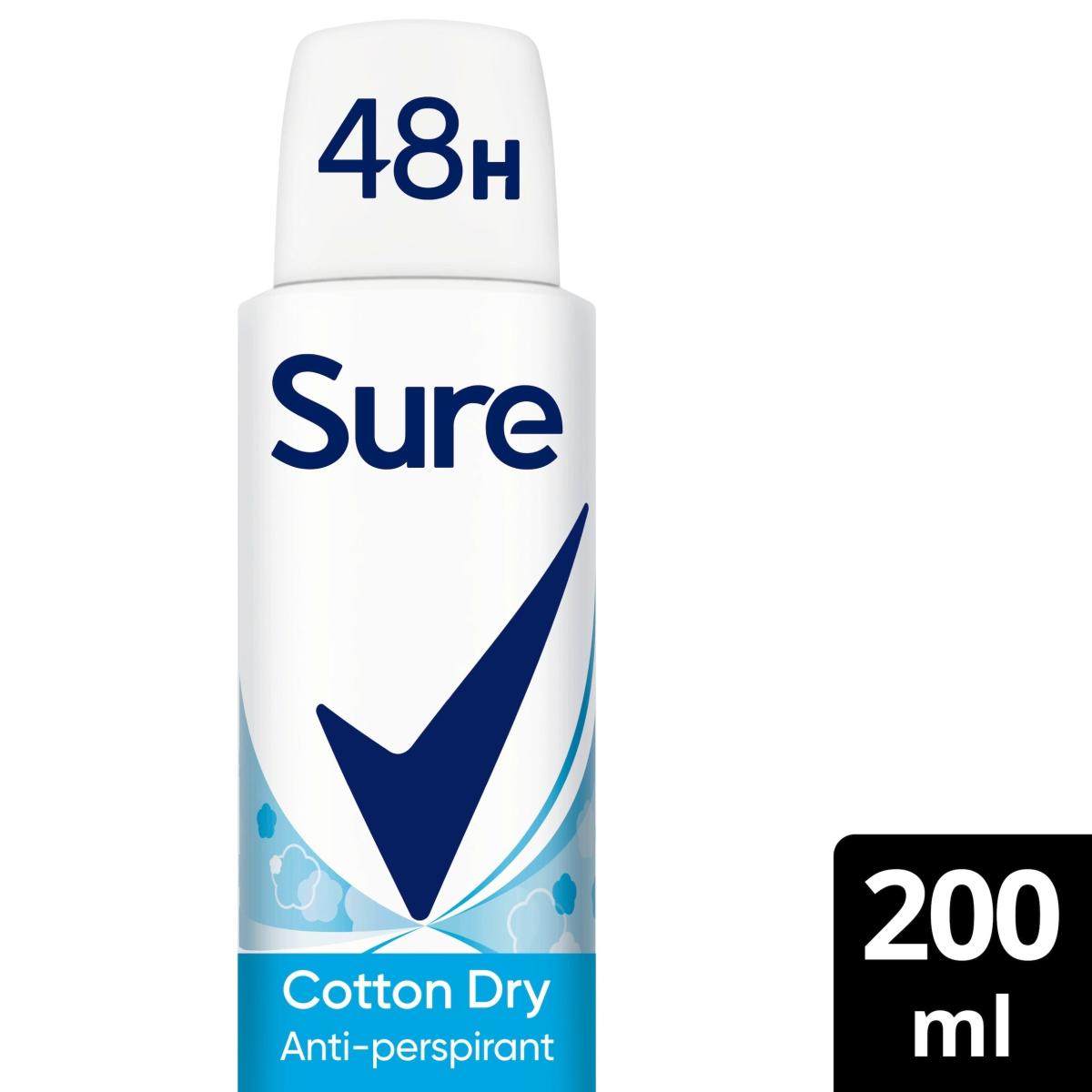 Women Cotton Dry 48 Hour Anti-Perspirant Deodorant