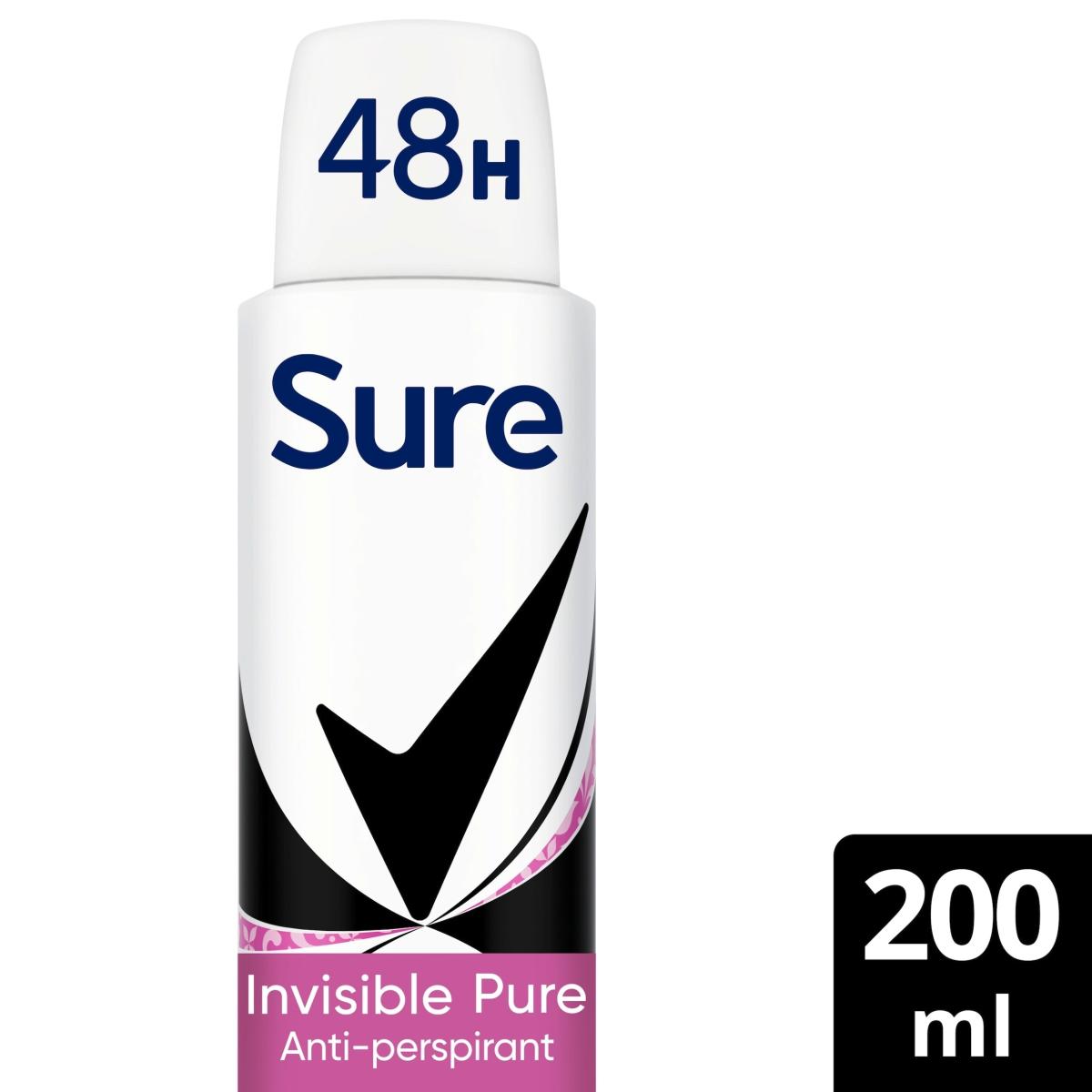 Women Invisible Pure 48 Hour Anti-Perspirant Deodorant