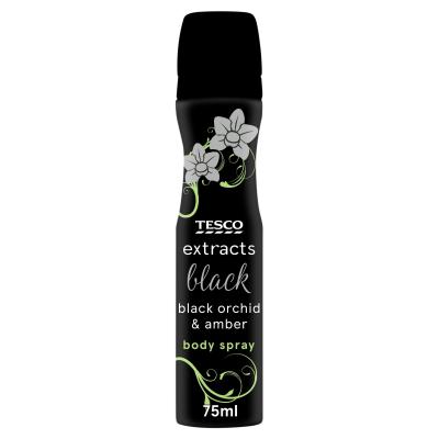 Extracts Female Bodyspray Black