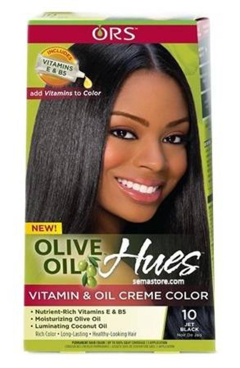 Olive Oil Vitamin & Oil Creme Coolor 10 Jet Black