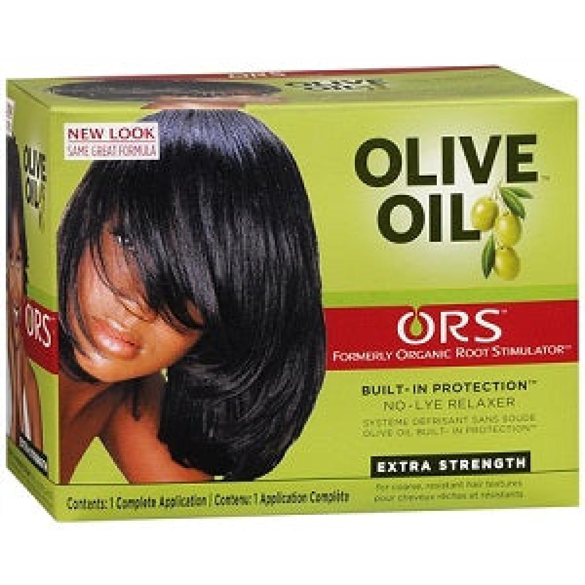 Olive Oil Built-In Protection No-Lye Hair Relaxer Extra Strength