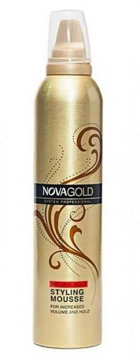 Nova Gold Natural Hold Styling Mousse