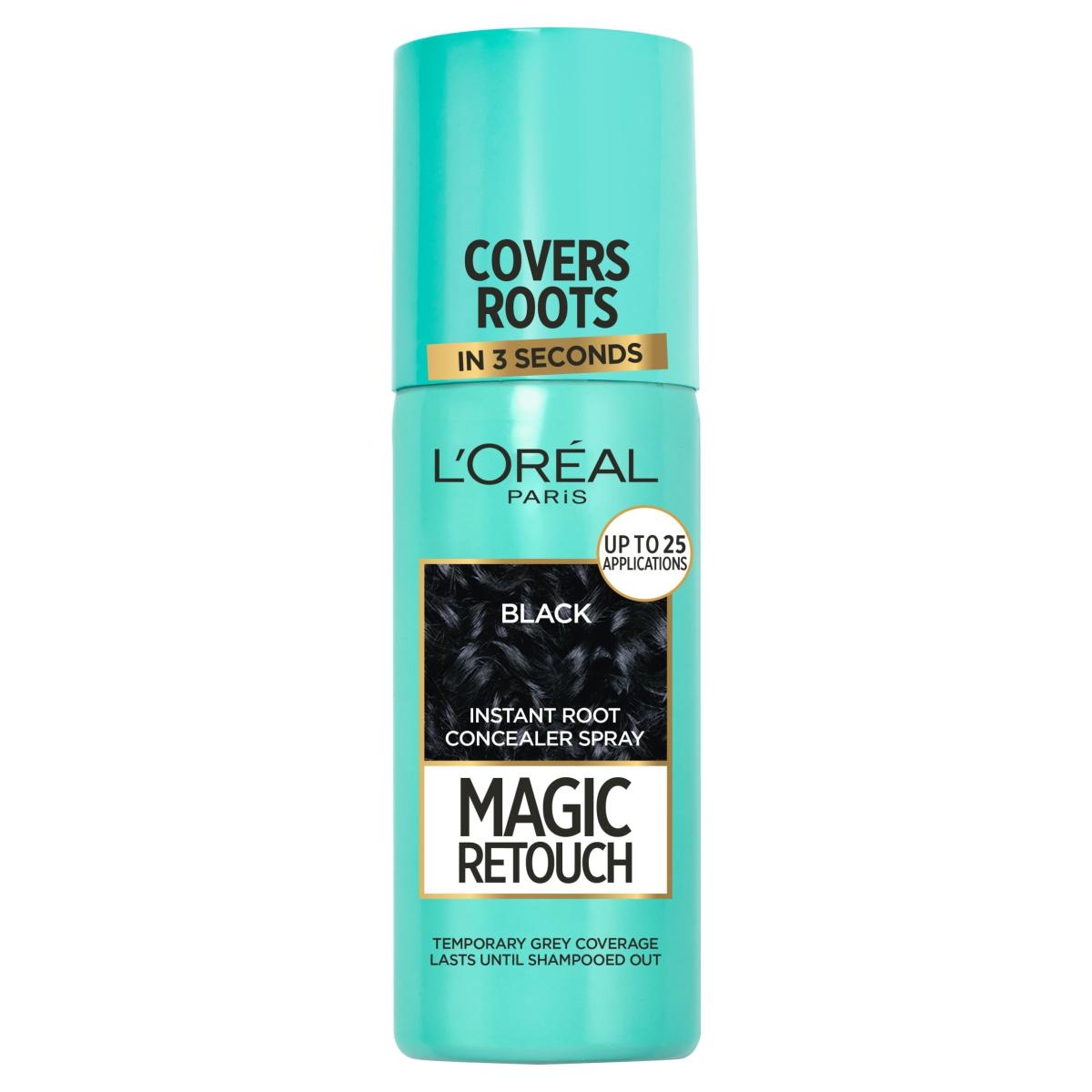 Paris Magic Retouch Instant Root Concealer Spray Black