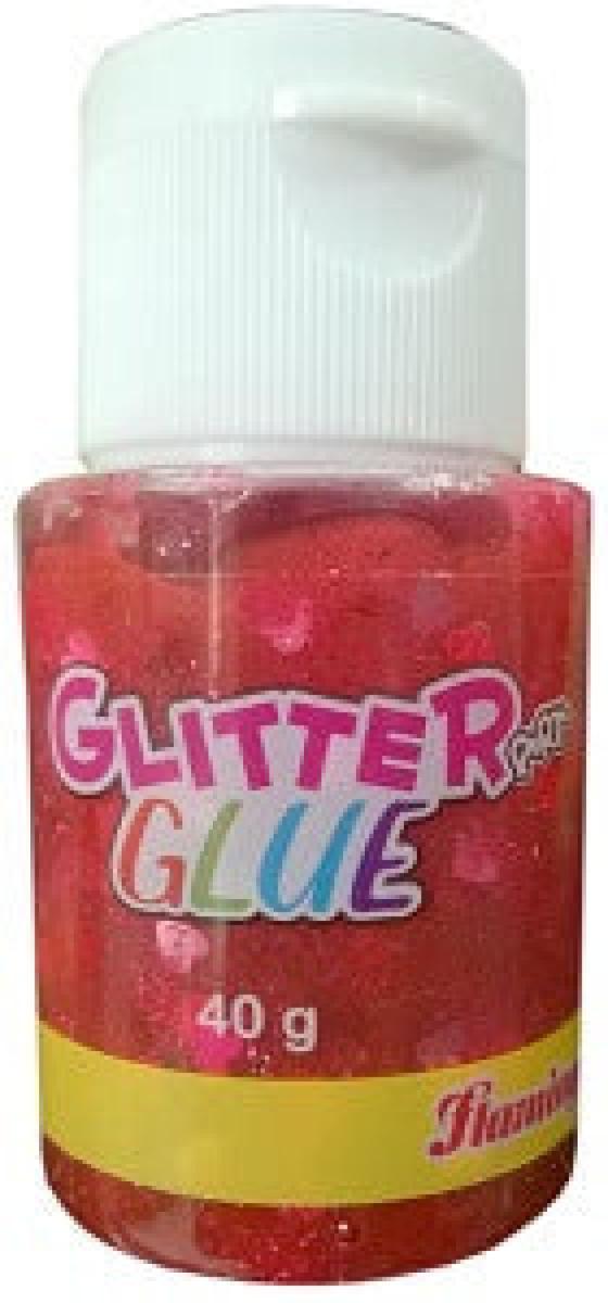 Glitter Art Glue Red