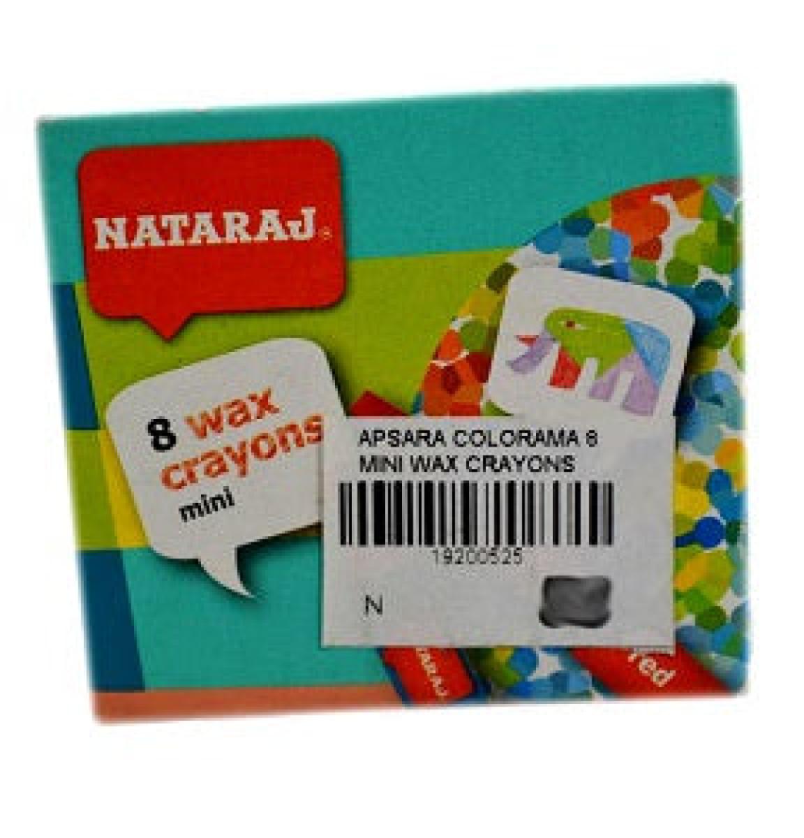 Colorama Mini Wax Crayons x8