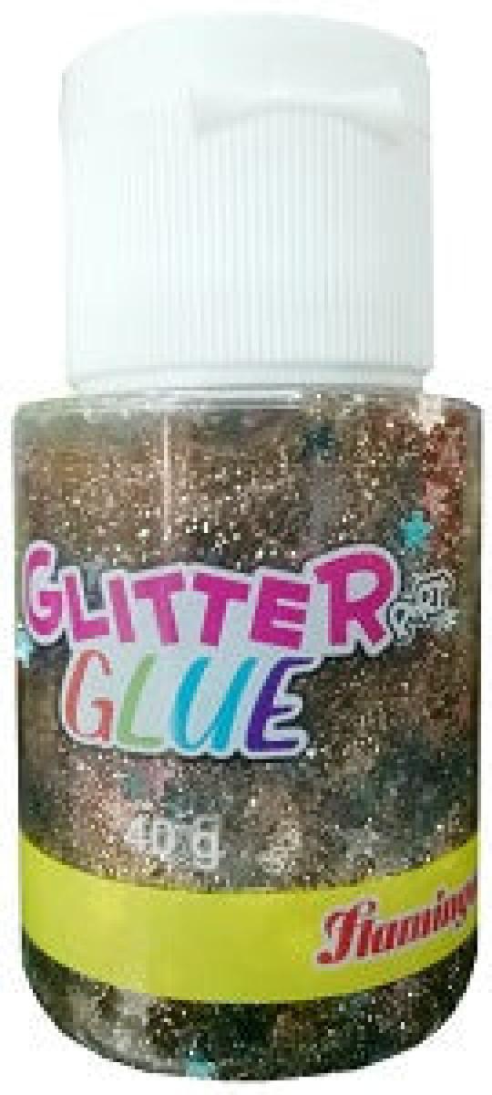 Glitter Art Glue Brown