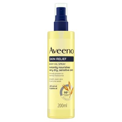 Skin Relief Body Oil Spray Moisturiser For Sensitive Skin