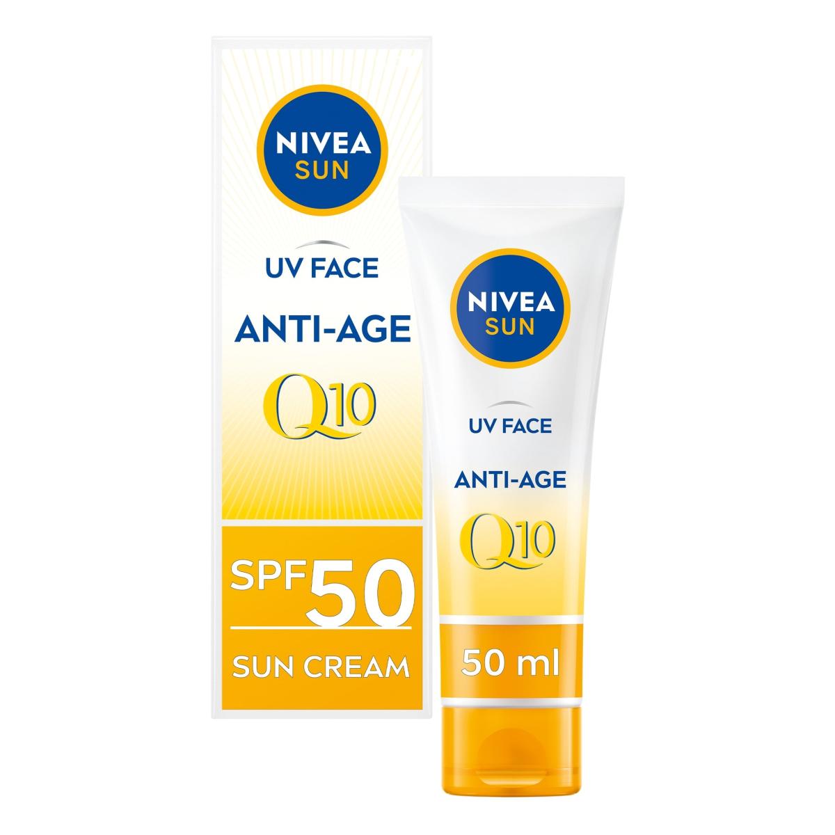 Sun Uv Face Q10 Anti-Age Sun Cream SPF 50