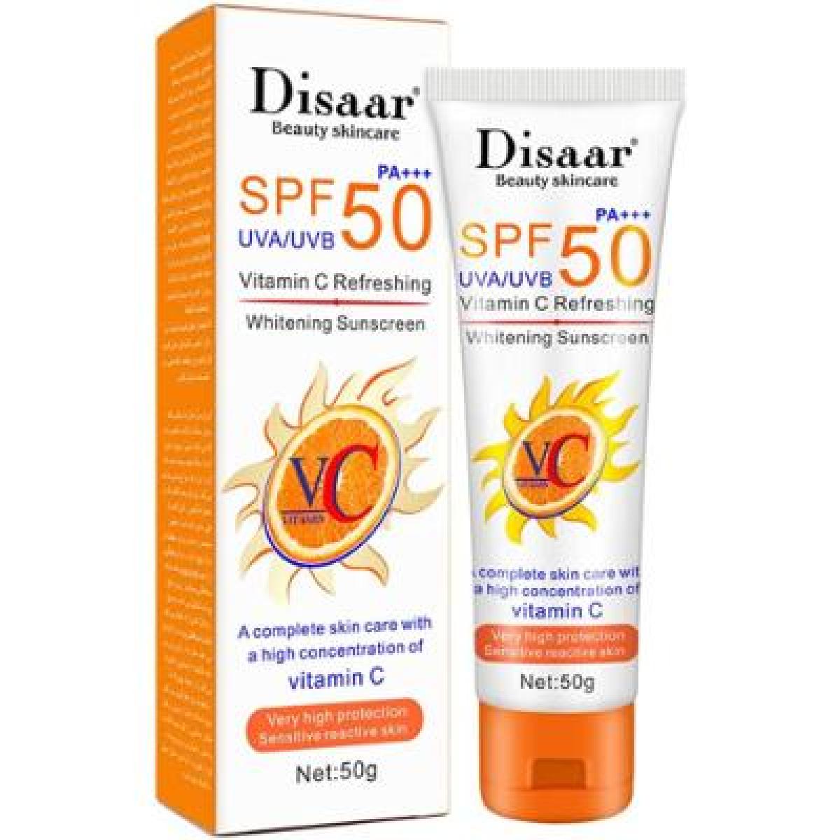 SPF 50 Vitamin C Whitening Sunscreen
