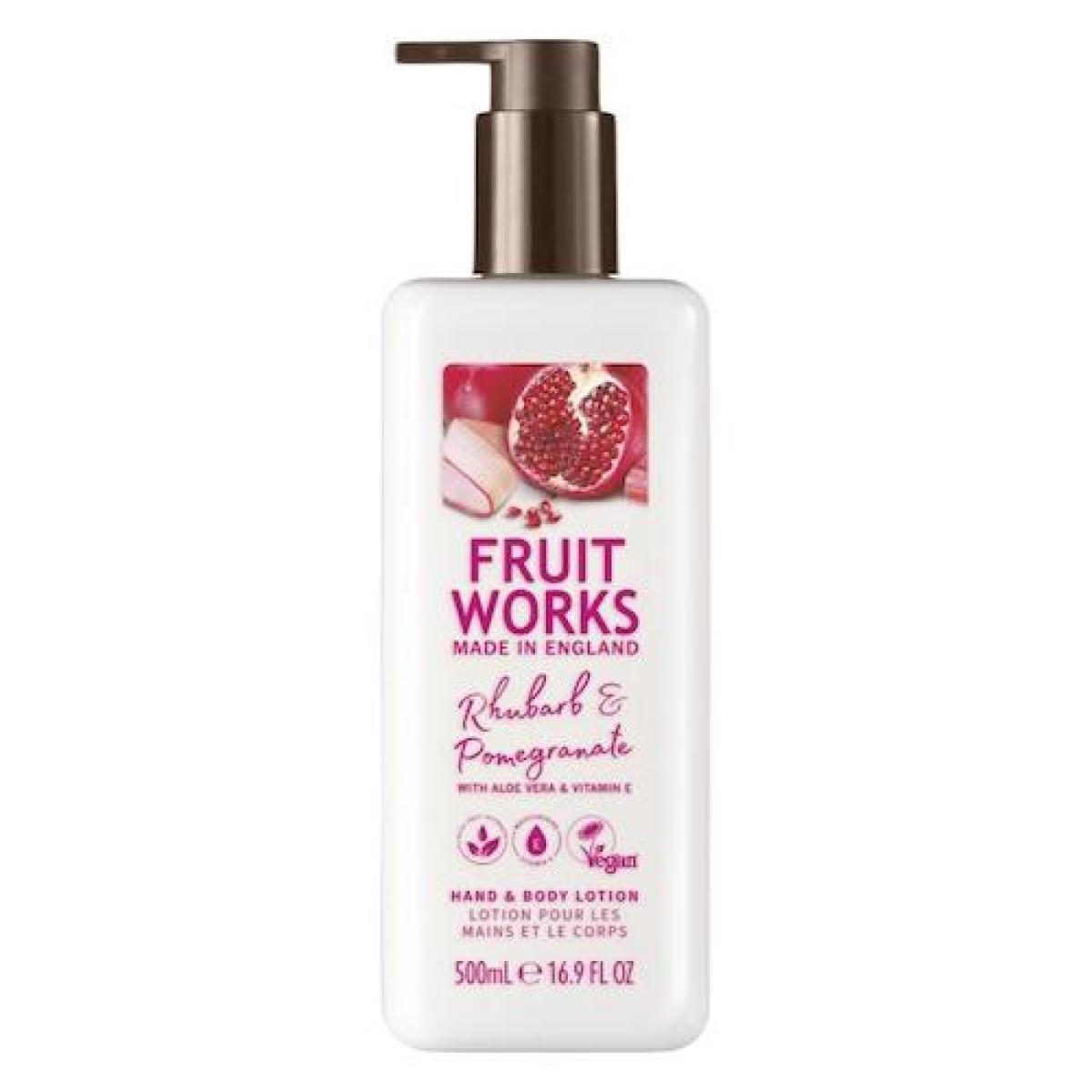 Hand & Body Lotion Rhubarb & Pomegranate