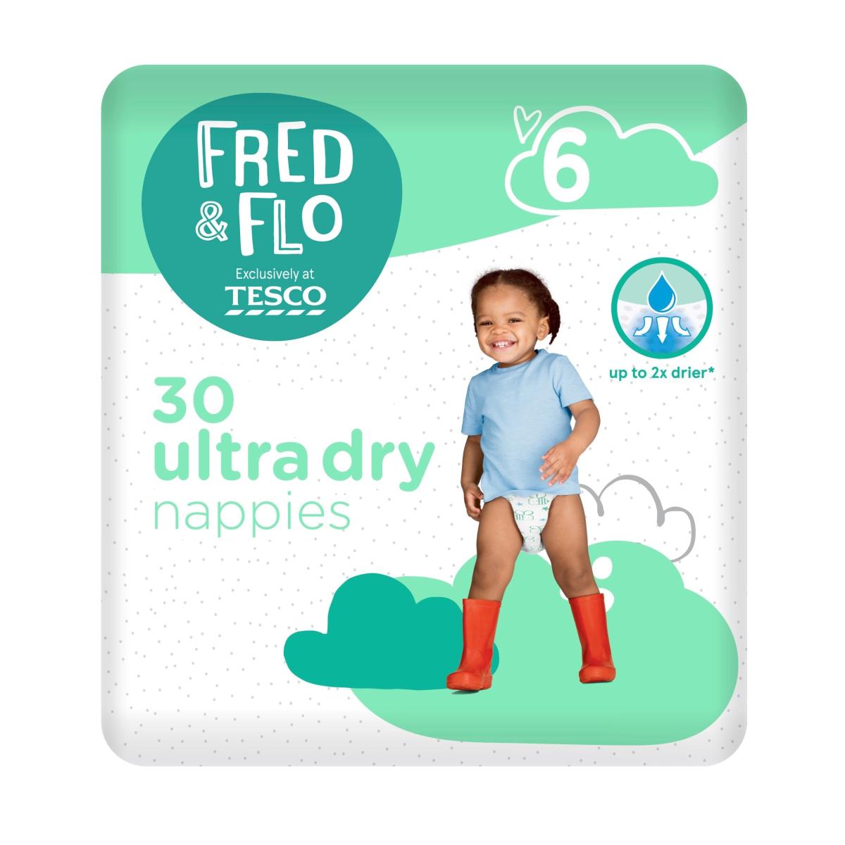 Ultra Dry Nappies Size 6