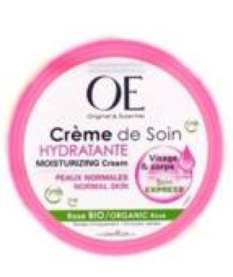 Moisturising Cream Normal Skin Organic Rose