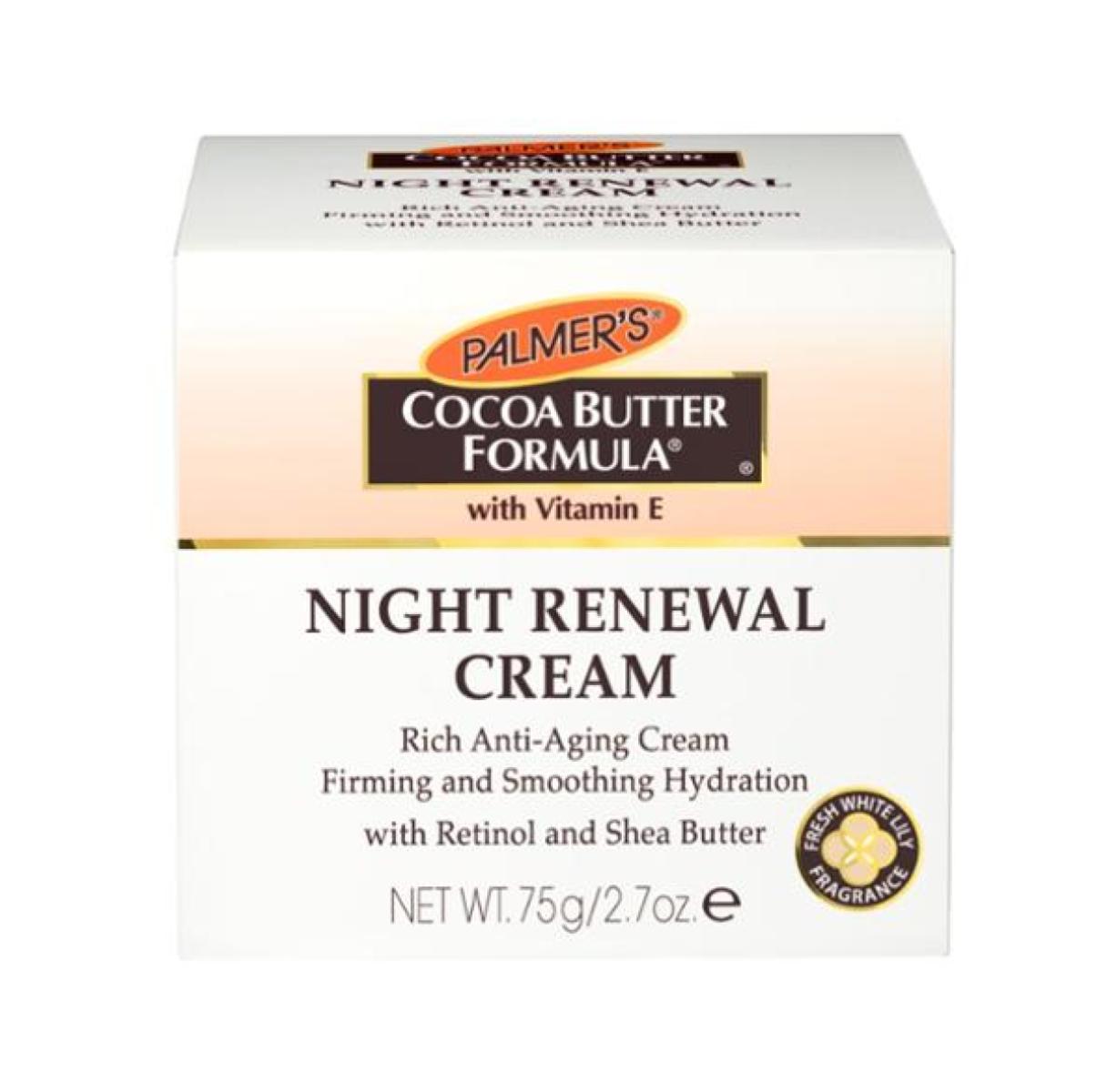 Cocoa Butter Formula Night Renewal Cream
