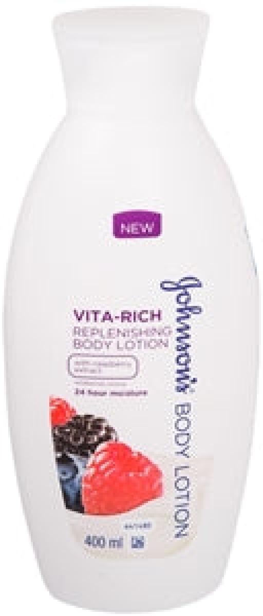 Vita-Rich Replenishing Body Lotion With Raspberry Extract