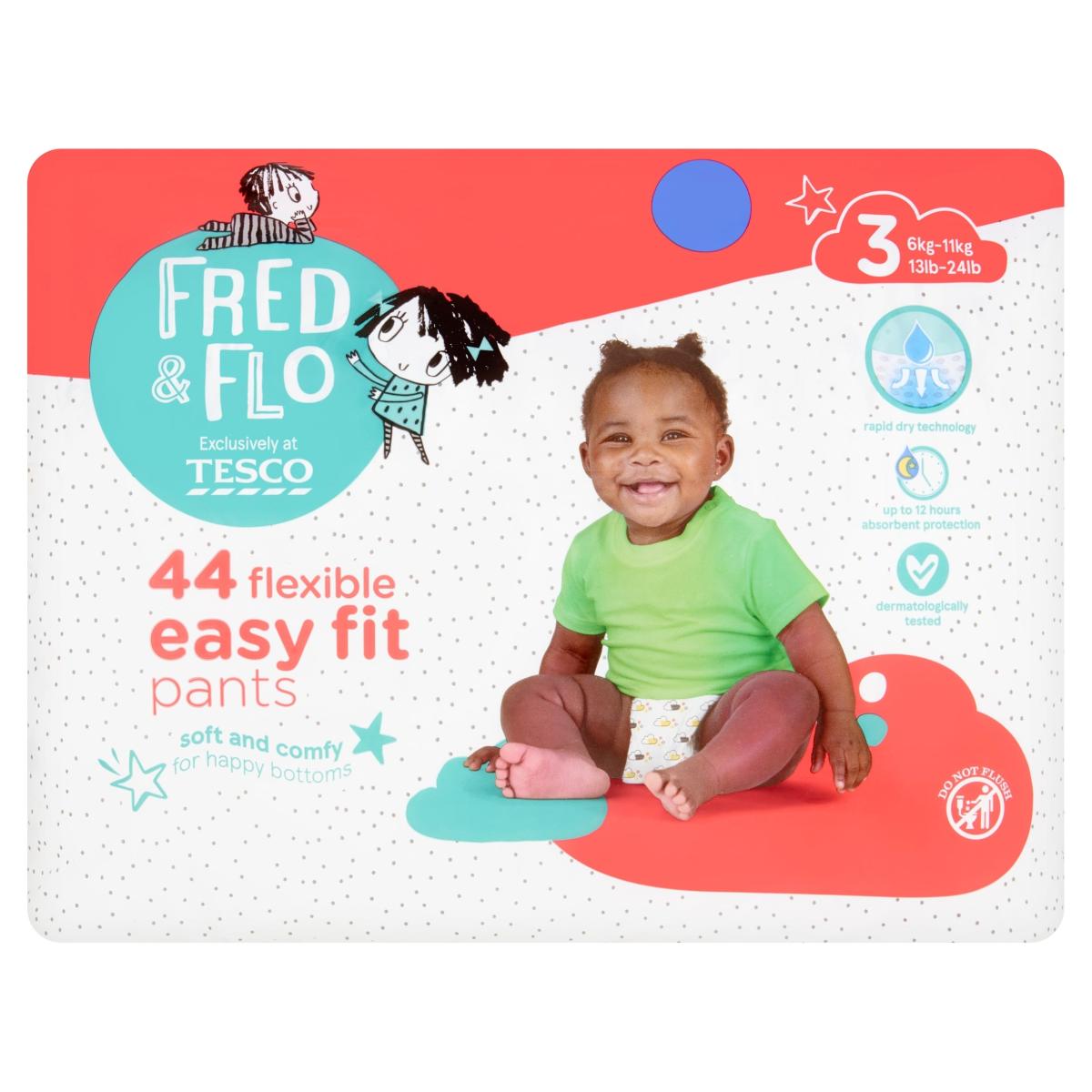 Easy Fit Size 3 Nappy Pants