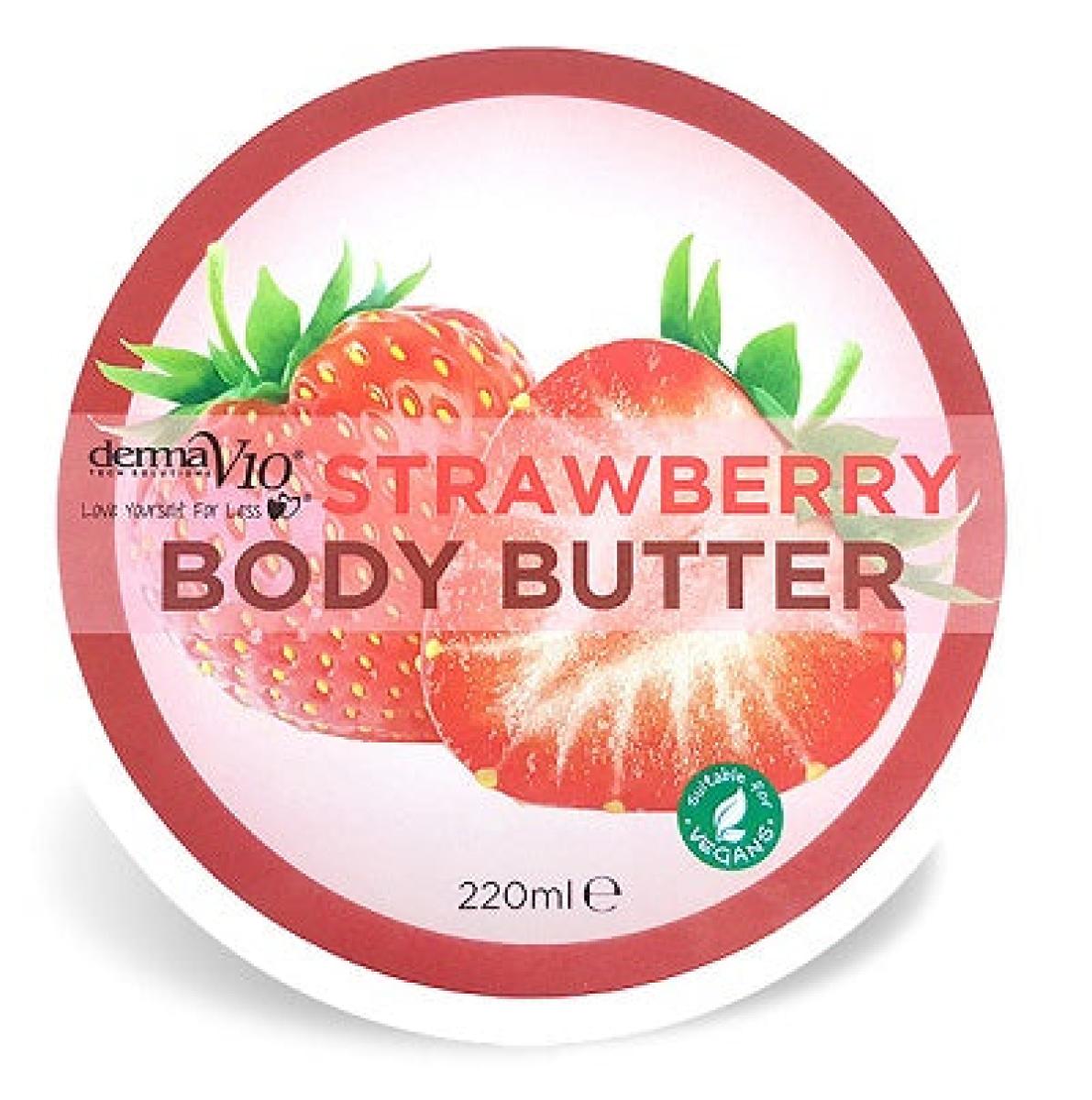 Derma V10 Body Butter Strawberry