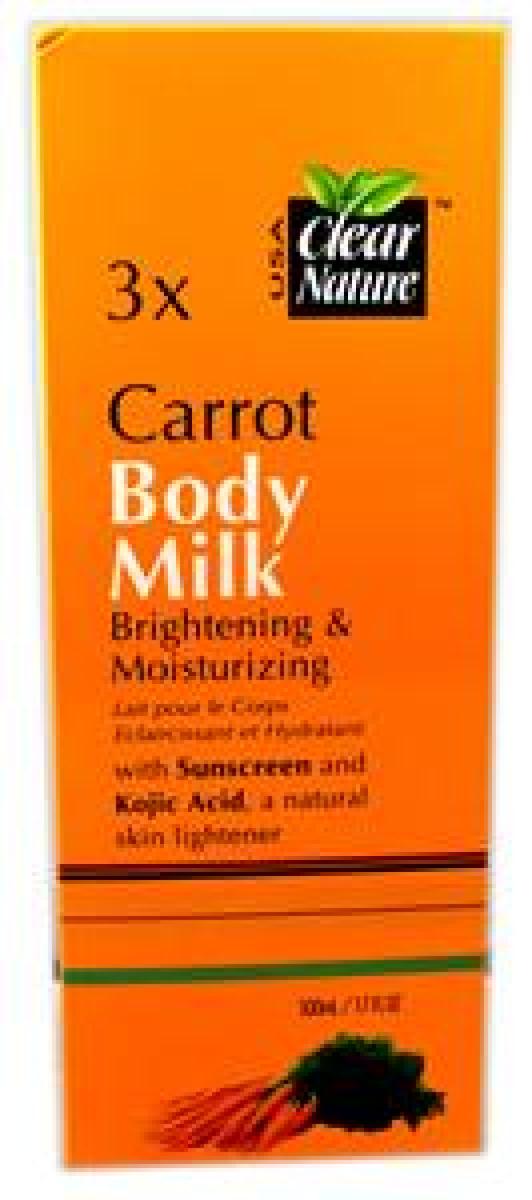 Carrot Body Milk