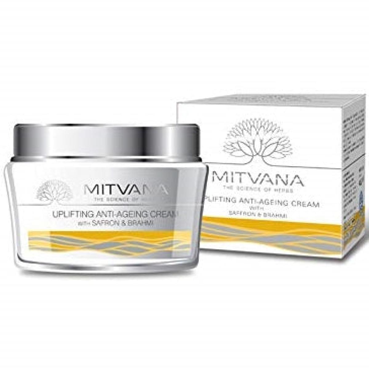Uplifting Anti-Aging Cream With Saffron & Brahmi