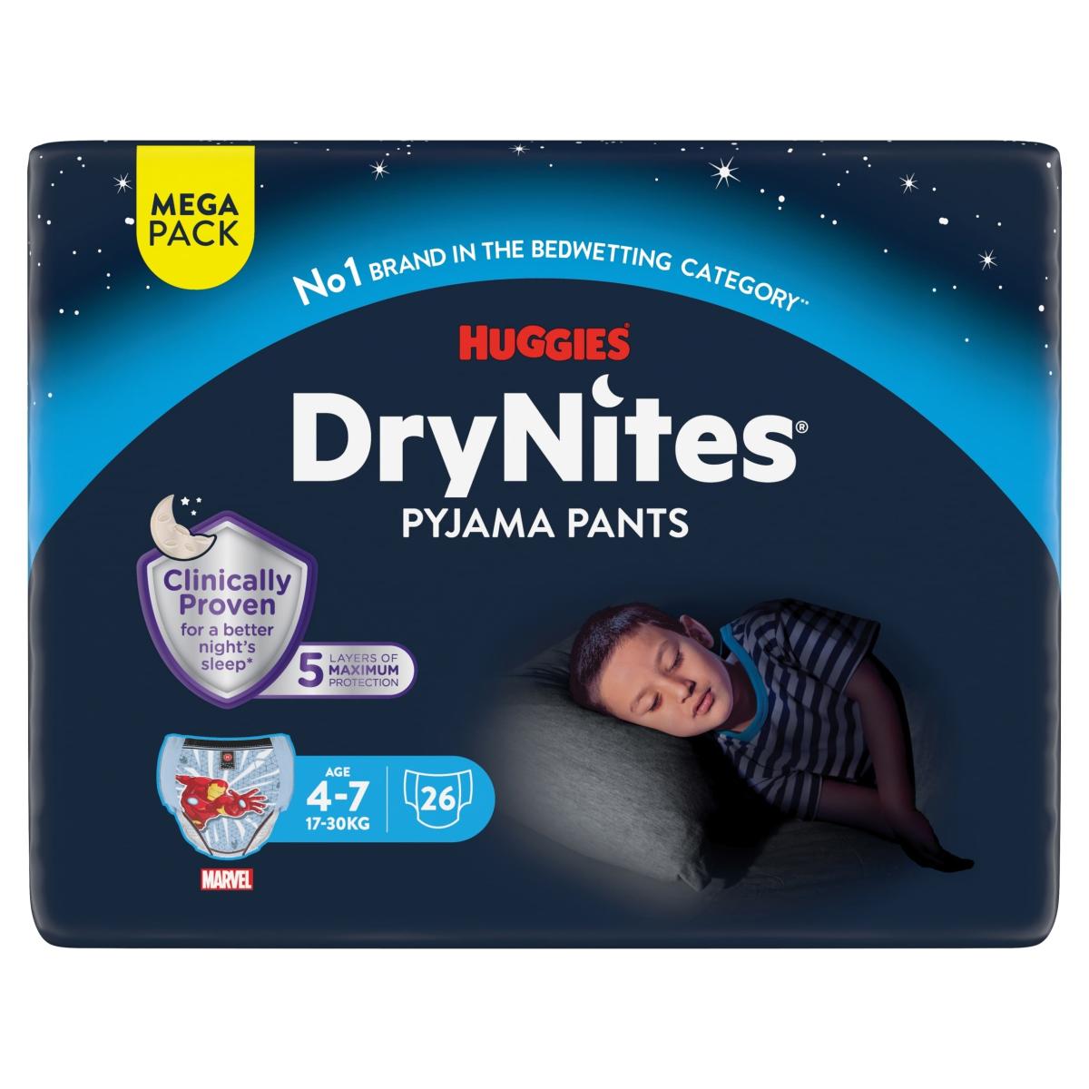 Dry Nites Pyjama Pants Boy 4-7 Years