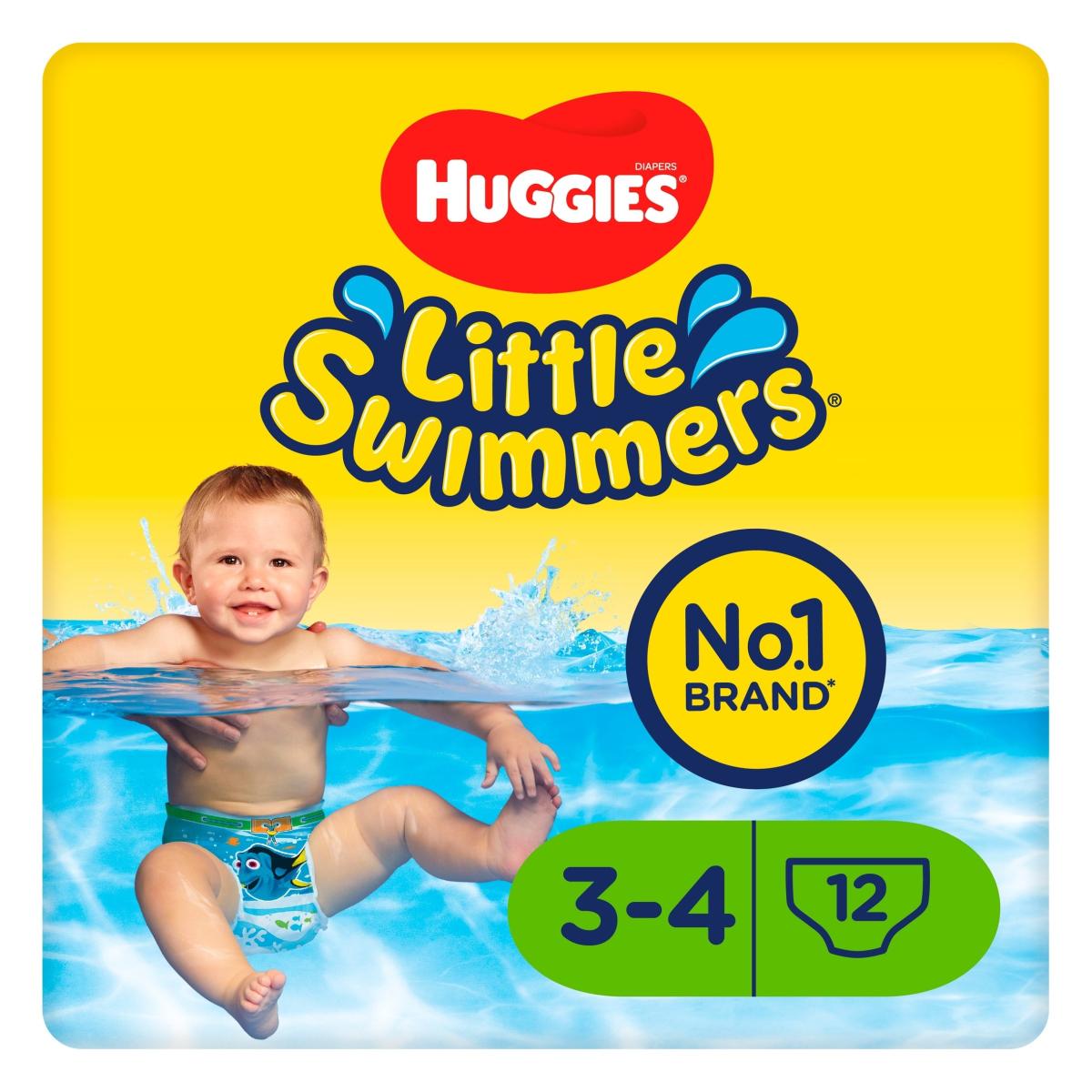 Little Swimmers Size 3-4 Disposable Swim Nappies x 12