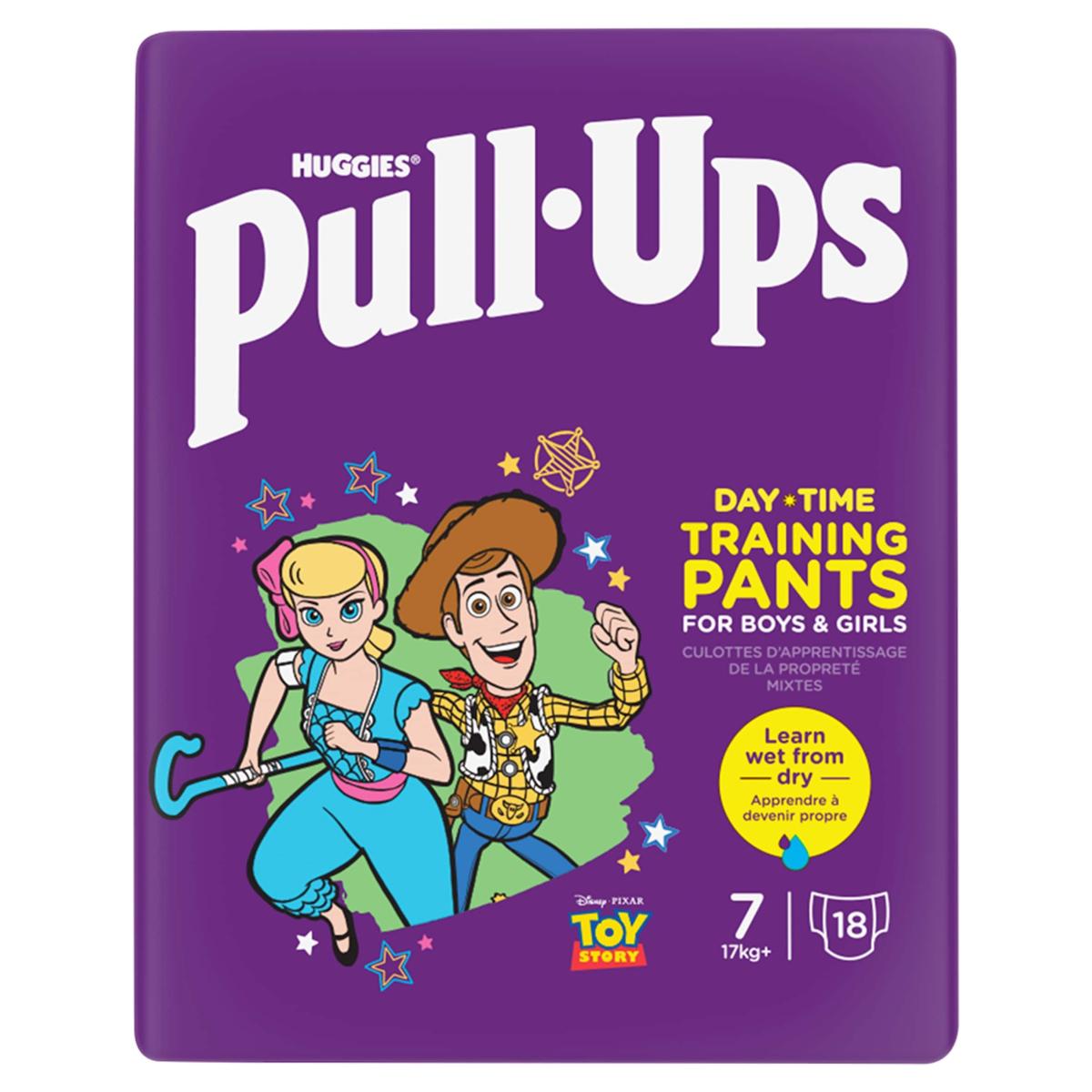 Pull Ups Training Nappy Pants Size 7 x 18