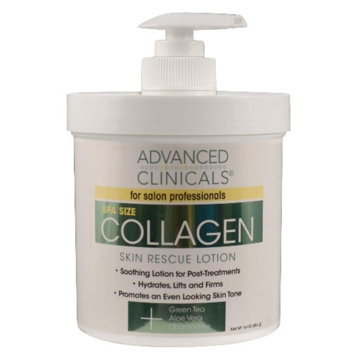 Advanced Clinicals Collagen Skin Rescue Lotion