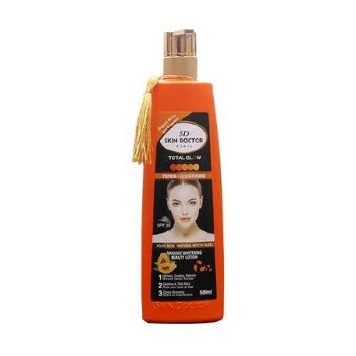 Whitening Lotion Total Glow Papaya & Glutathione