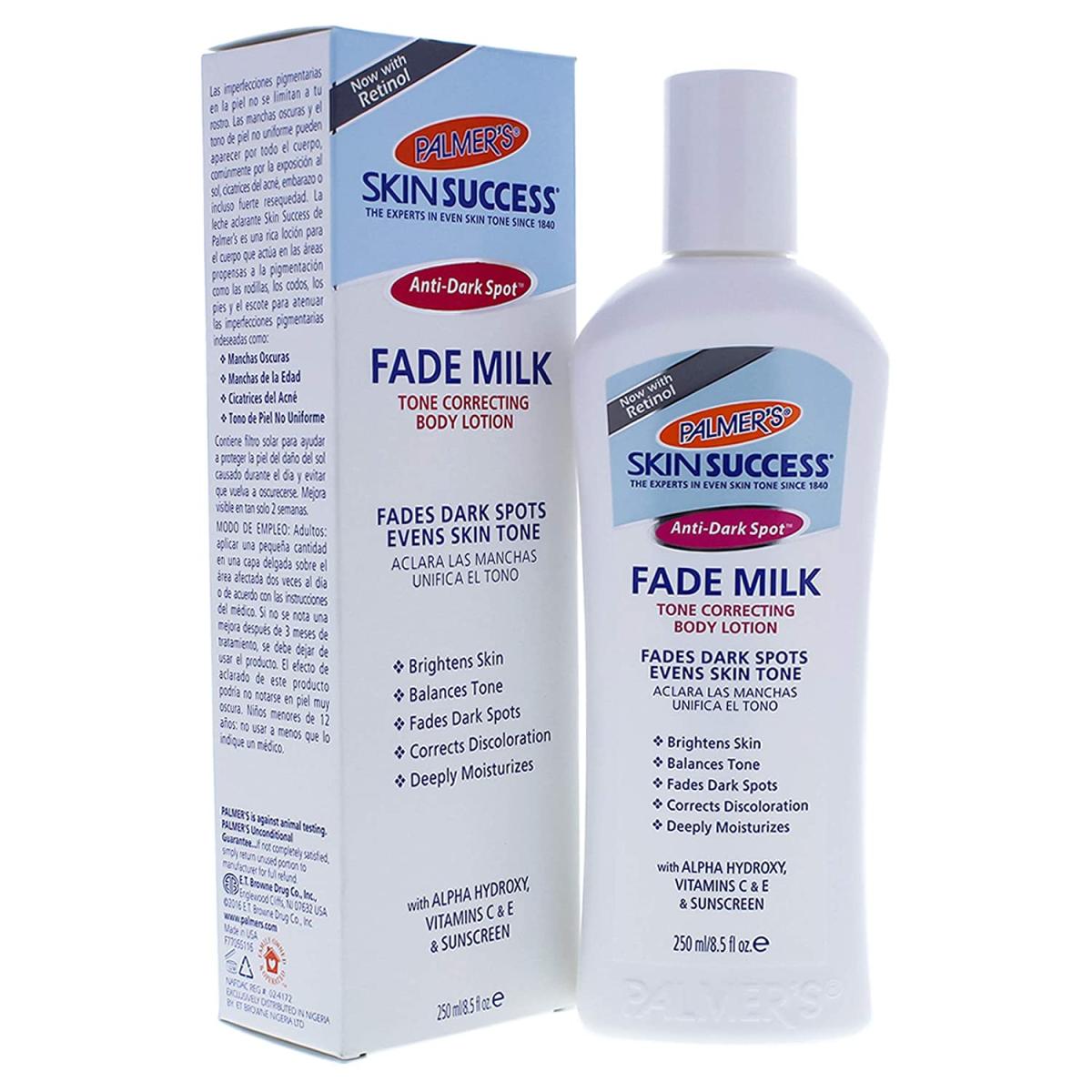 Skin Success Fade Milk Tone Correcting Body Lotion Anti-Dark Spot